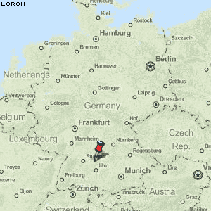 Lorch Karte Deutschland