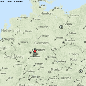 Reichelsheim Karte Deutschland