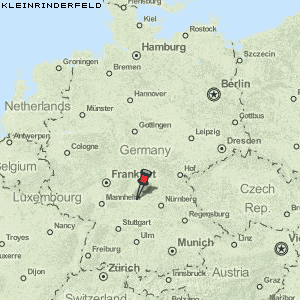 Kleinrinderfeld Karte Deutschland