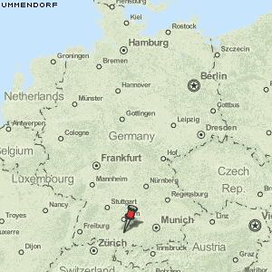 Ummendorf Karte Deutschland