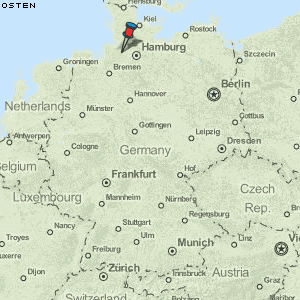 Osten Karte Deutschland