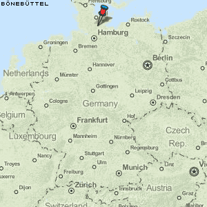 Bönebüttel Karte Deutschland