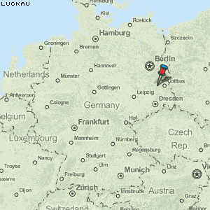 Luckau Karte Deutschland