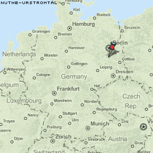 Nuthe-Urstromtal Karte Deutschland