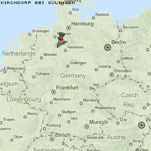Kirchdorf bei Sulingen Karte Deutschland