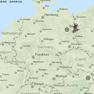 Bad Saarow Karte Deutschland