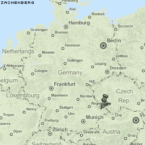 Zachenberg Karte Deutschland