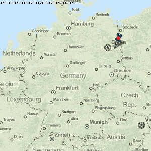 Petershagen/Eggersdorf Karte Deutschland