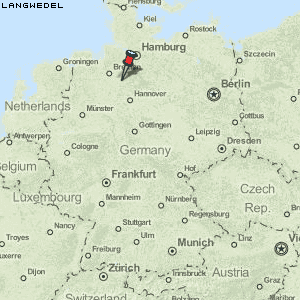 Langwedel Karte Deutschland