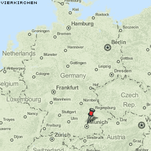 Vierkirchen Karte Deutschland