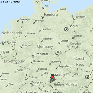 Steingaden Karte Deutschland