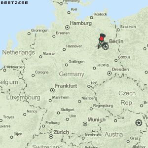 Beetzsee Karte Deutschland
