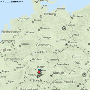 Pfullendorf Karte Deutschland