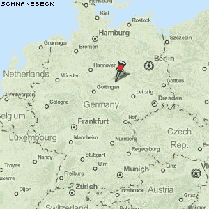 Schwanebeck Karte Deutschland