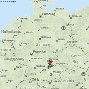 Marxheim Karte Deutschland