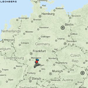 Leonberg Karte Deutschland