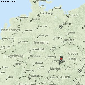 Grafling Karte Deutschland