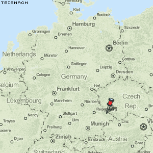 Teisnach Karte Deutschland