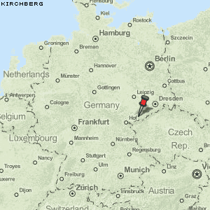 Kirchberg Karte Deutschland