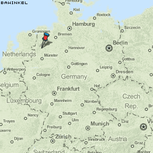 Bawinkel Karte Deutschland