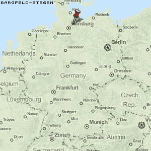 Bargfeld-Stegen Karte Deutschland