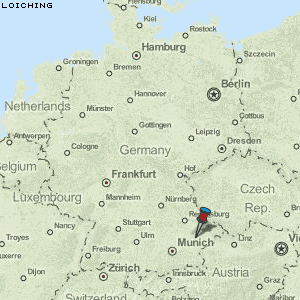 Loiching Karte Deutschland