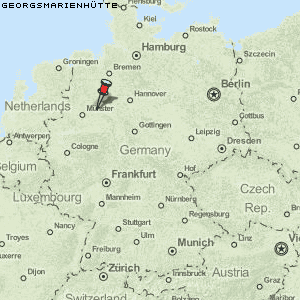 Georgsmarienhütte Karte Deutschland