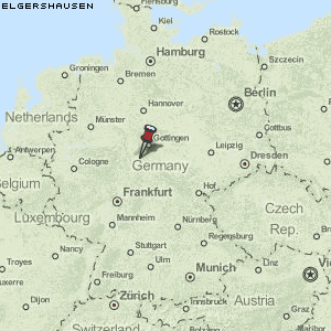 Elgershausen Karte Deutschland