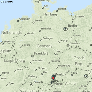 Oberau Karte Deutschland
