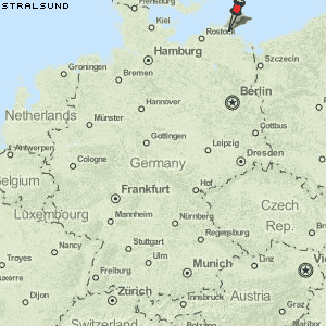 Stralsund Karte Deutschland