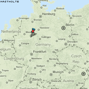 Mastholte Karte Deutschland