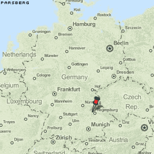 Parsberg Karte Deutschland