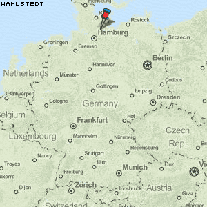 Wahlstedt Karte Deutschland