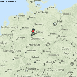 Wolfhagen Karte Deutschland
