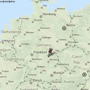 Kemmern Karte Deutschland