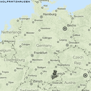 Wolfratshausen Karte Deutschland