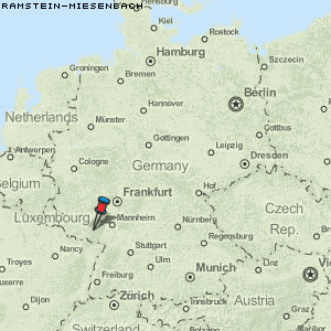 Ramstein-Miesenbach Karte Deutschland