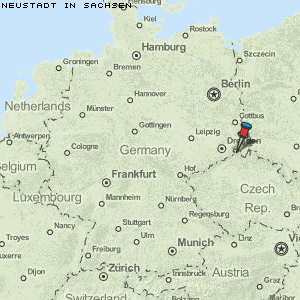 Neustadt in Sachsen Karte Deutschland