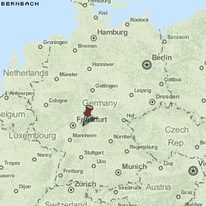 Bernbach Karte Deutschland