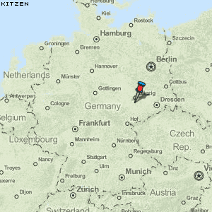 Kitzen Karte Deutschland
