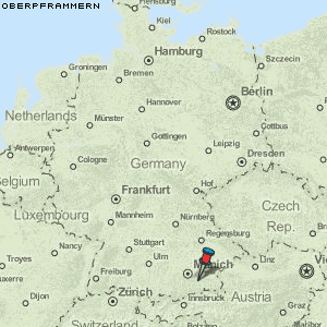 Oberpframmern Karte Deutschland