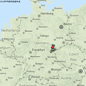 Kupferberg Karte Deutschland