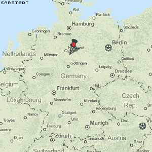 Sarstedt Karte Deutschland