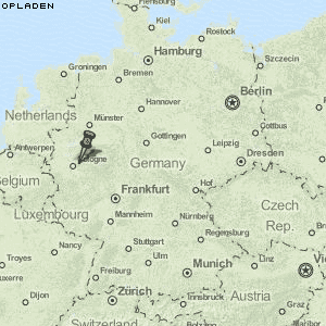 Opladen Karte Deutschland