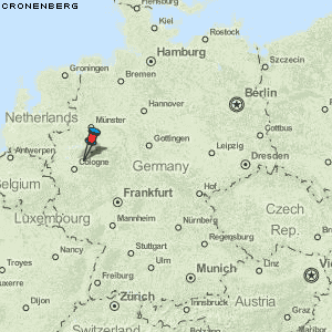 Cronenberg Karte Deutschland