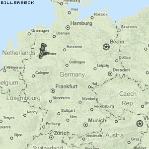 Billerbeck Karte Deutschland