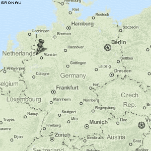 Gronau Karte Deutschland