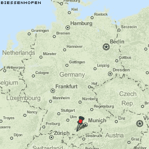 Biessenhofen Karte Deutschland
