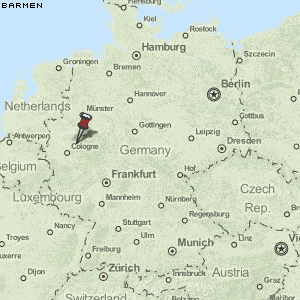 Barmen Karte Deutschland