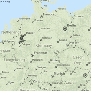Kaarst Karte Deutschland
